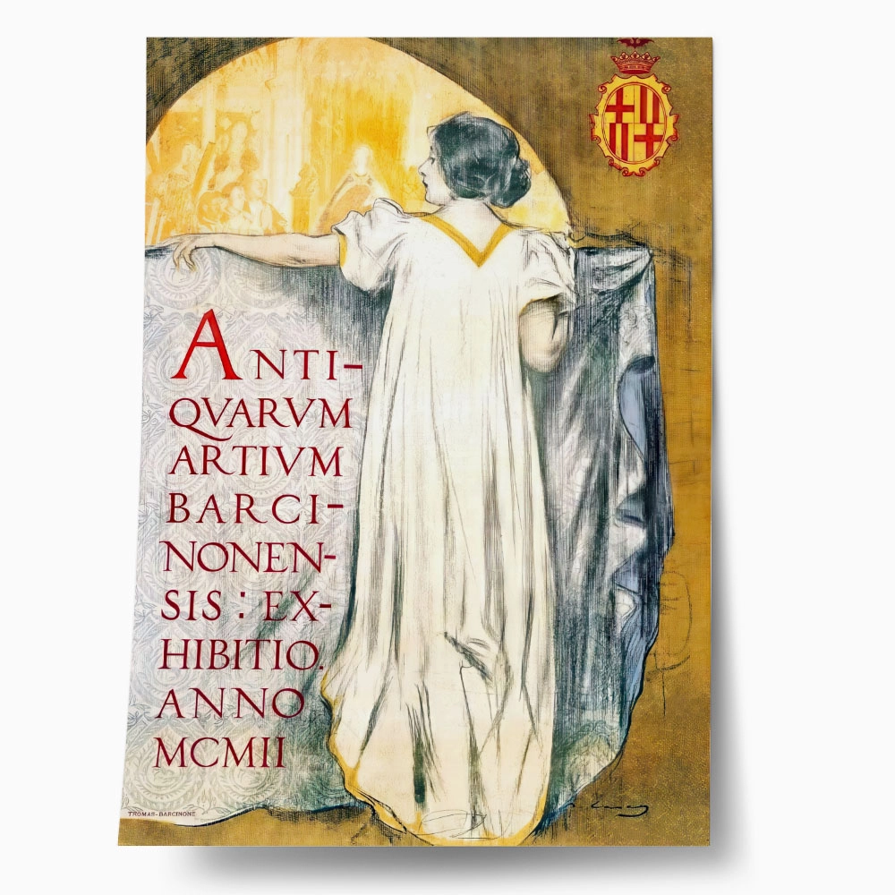Πόστερ 1902 ANTIQUARIUM ARTIUM BARCINONENSIS