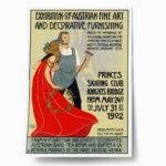 Πόστερ 1902 EXHIBITION OF AUSTRIAN FINE ART AND DECORATIVE FURNISHING