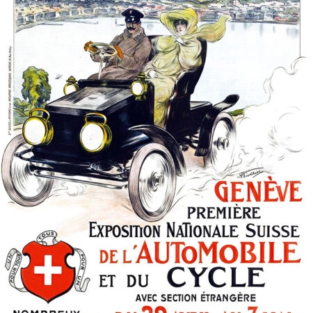 Πόστερ 1905 1ST GENEVA MOTOR SHOW - Posters Sticky 2