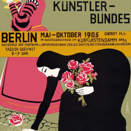 Πόστερ 1905 EXHIBITION OF THE ASSOCIATION OF GERMAN ARTISTS - Posters Sticky 2
