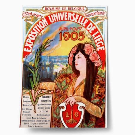Πόστερ 1905 EXPOSITION UNIVERSELLE DE LIÈGE - Posters