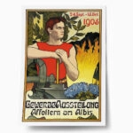 Πόστερ 1905 GEWERBEAUSSTELLUNG AFFOLTERN AM ALBIS