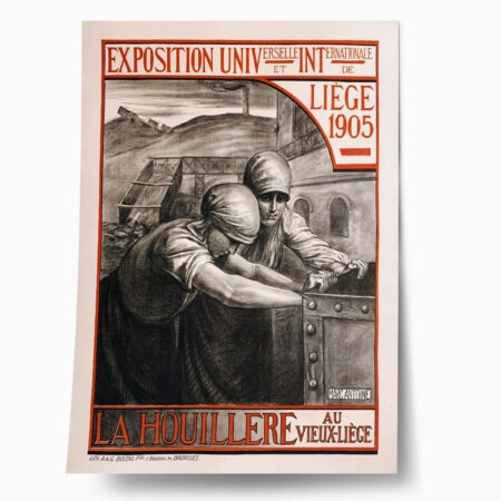 Πόστερ 1905 LIÈGE INTERNATIONAL EXPOSITION IN BELGIUM - Posters