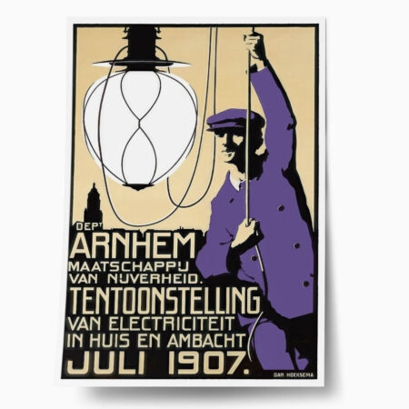 Πόστερ 1907 EXHIBITION ON ELECTRICITY IN HOMES AND CRAFTS - Posters
