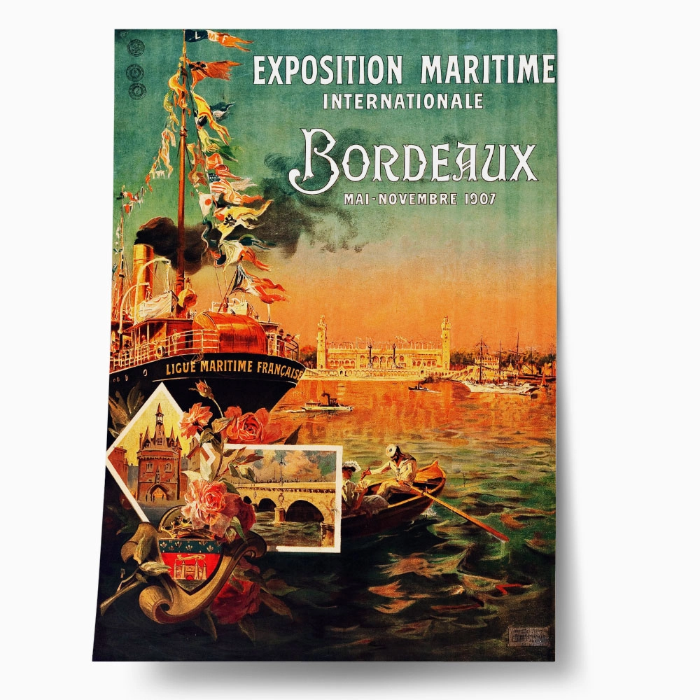 Πόστερ 1907 EXPOSITION MARITIME INTERNATIONALE