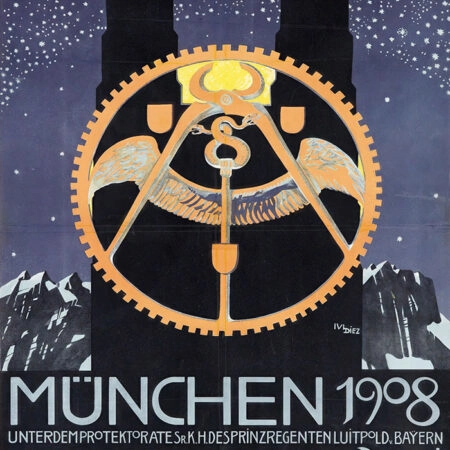 Πόστερ 1908 MUNICH EXHIBITION - Posters Sticky 2