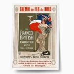 Πόστερ 1908 THE FRANCO-BRITISH EXHIBITION