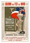 Πόστερ 1908 THE FRANCO-BRITISH EXHIBITION