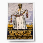 Πόστερ 1910 2ND FINE ARTS EXHIBITION