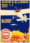 Πόστερ 1910 BARCELONA GRAN SENMANA D'AVIACIO