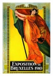 Πόστερ 1910 BRUSSELS WORLD'S FAIR