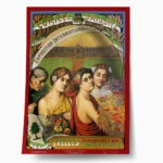 Πόστερ 1910 CORTÈGE DES SAISONS