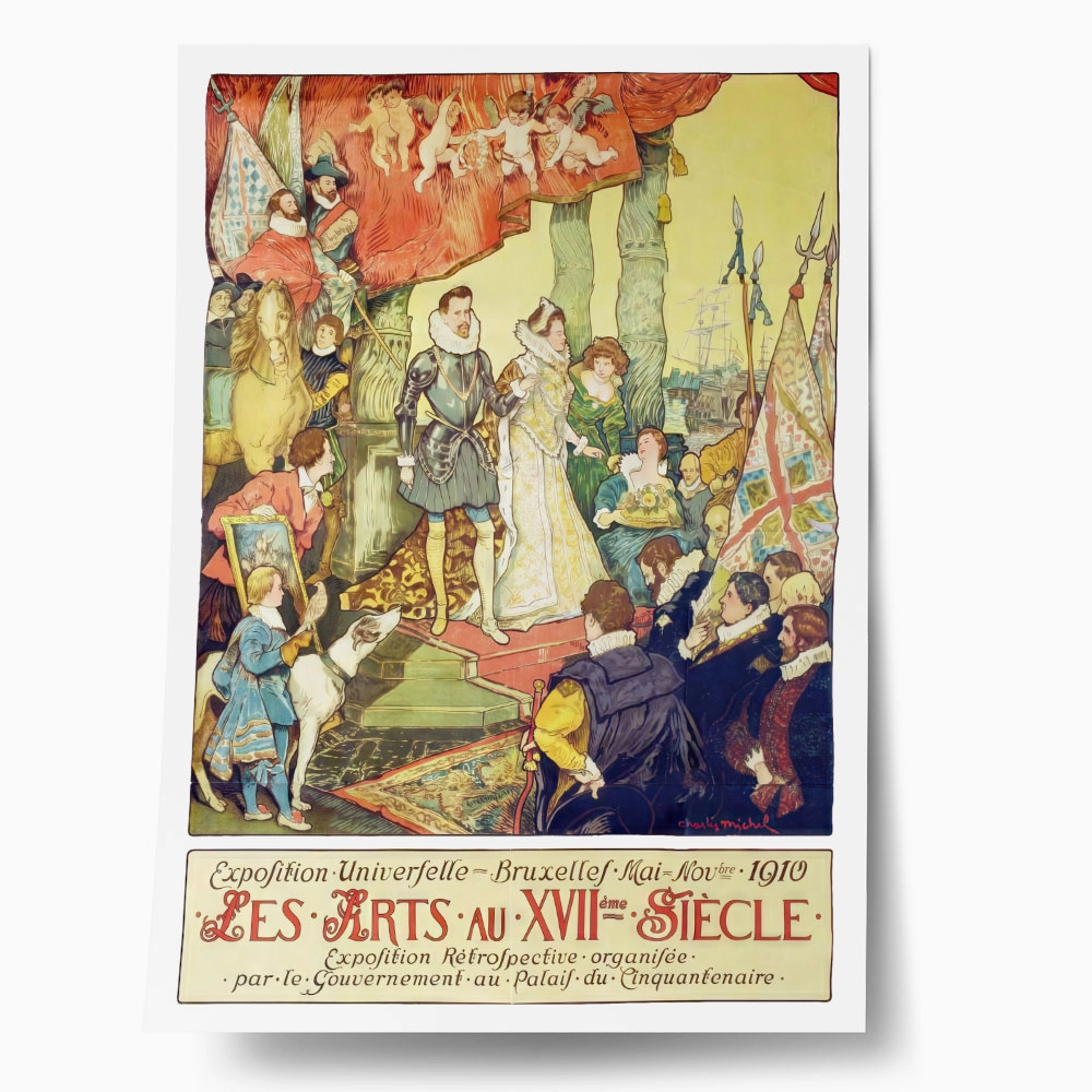 Πόστερ 1910 UNIVERSAL EXPOSITION IN BRUSSELS