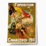 Πόστερ 1911 EXPOSITION DE CHARLEROI