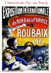 Πόστερ 1911 EXPOSITION INTERNATIONALE DU NORD DE LA FRANCE