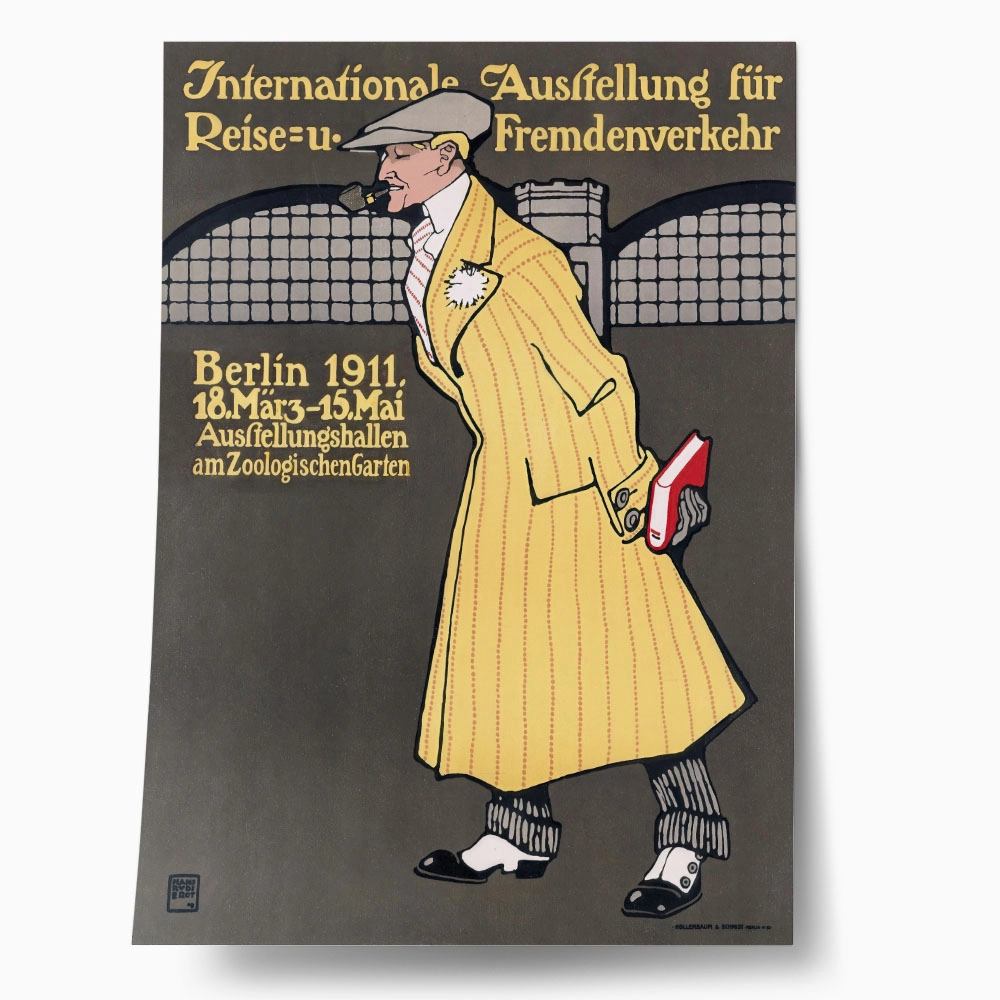 Πόστερ 1911 INTERNATIONAL TRAVEL AND TOURISM EXHIBITION