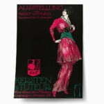 Πόστερ 1912 AUSSTELLUNG NEUER MODEN