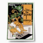 Πόστερ 1912 FACHAUSSTELLUNG DIE TAPETE