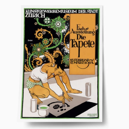Πόστερ 1912 FACHAUSSTELLUNG DIE TAPETE - Posters