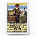 Πόστερ 1912 ZURICH CANTONAL AGRICULTURAL EXHIBITION