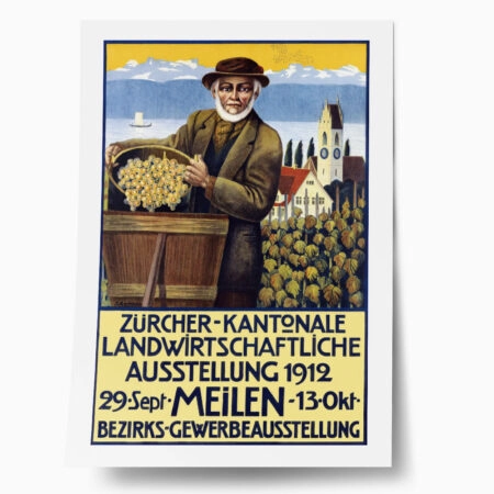 Πόστερ 1912 ZURICH CANTONAL AGRICULTURAL EXHIBITION - Posters
