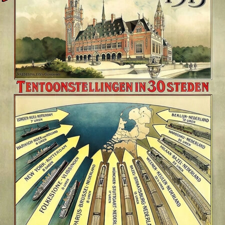 Πόστερ 1913 DUTCH TRAVEL POSTER - Posters Sticky 2