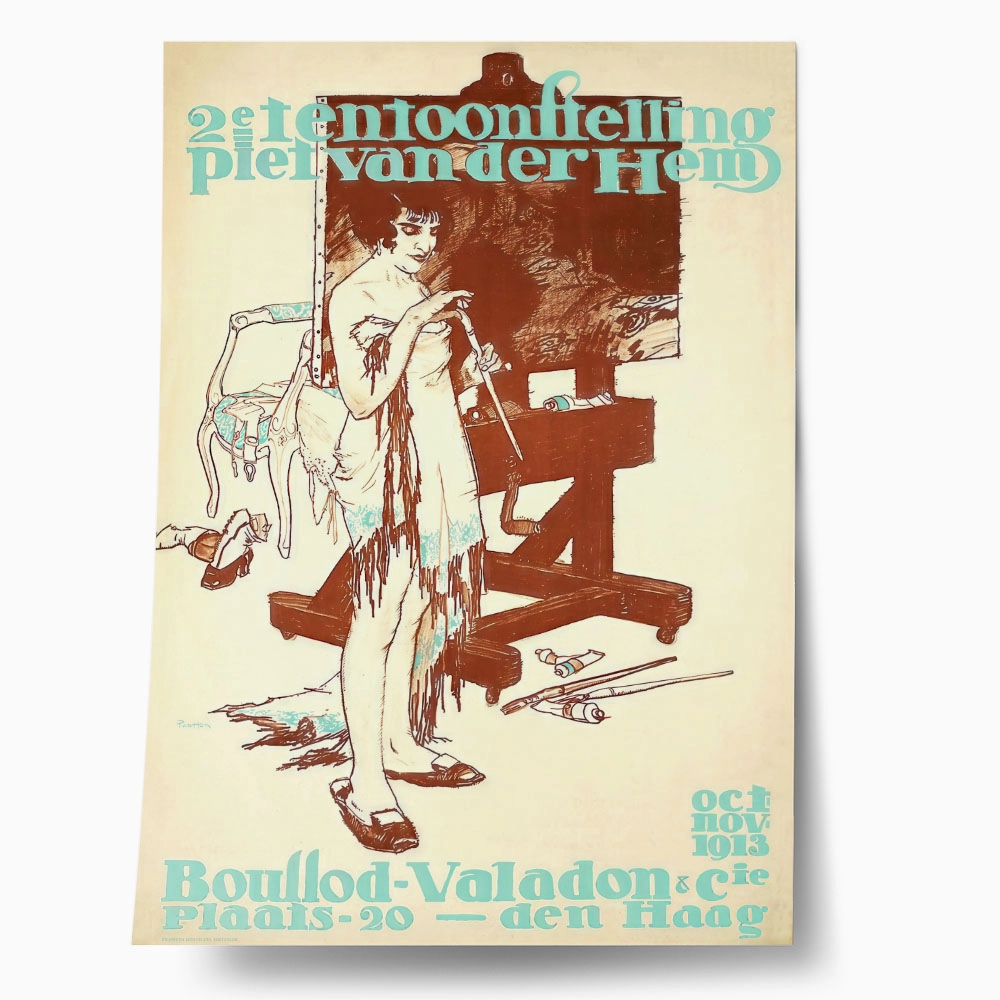 Πόστερ 1913 EXHIBITION OF WORKS
