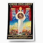 Πόστερ 1913 GHENT INTERNATIONAL EXPOSITION