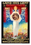 Πόστερ 1913 GHENT INTERNATIONAL EXPOSITION