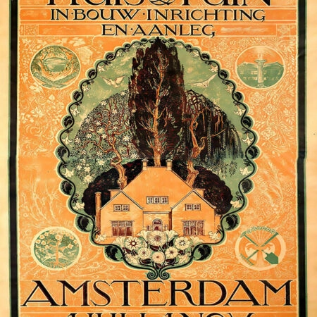 Πόστερ 1913 TENTOONSTELLING HUIS & TUIN - Posters Sticky 2
