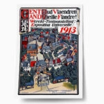 Πόστερ 1913 WORLD FAIR IN GHENT