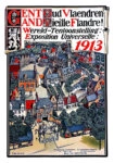 Πόστερ 1913 WORLD FAIR IN GHENT
