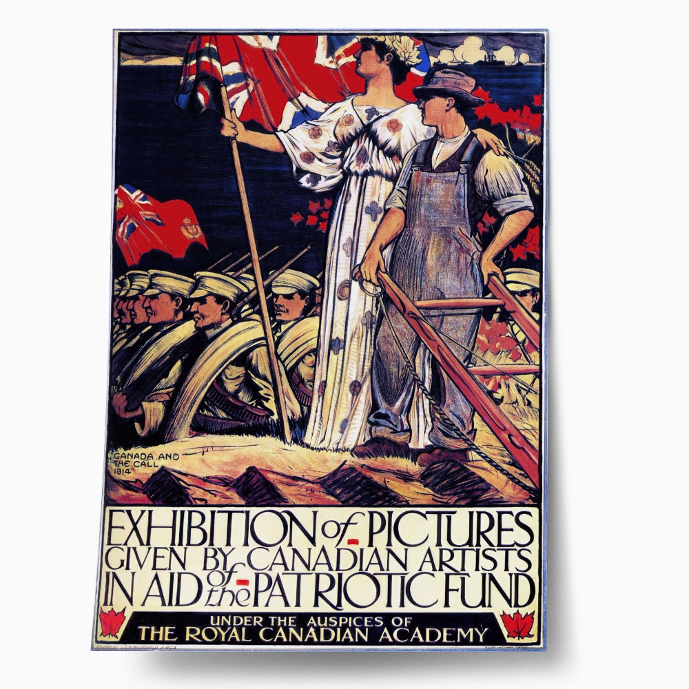 Πόστερ 1914 CANADA AND THE CALL