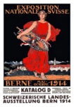 Πόστερ 1914 SWISS NATIONAL EXHIBITION B