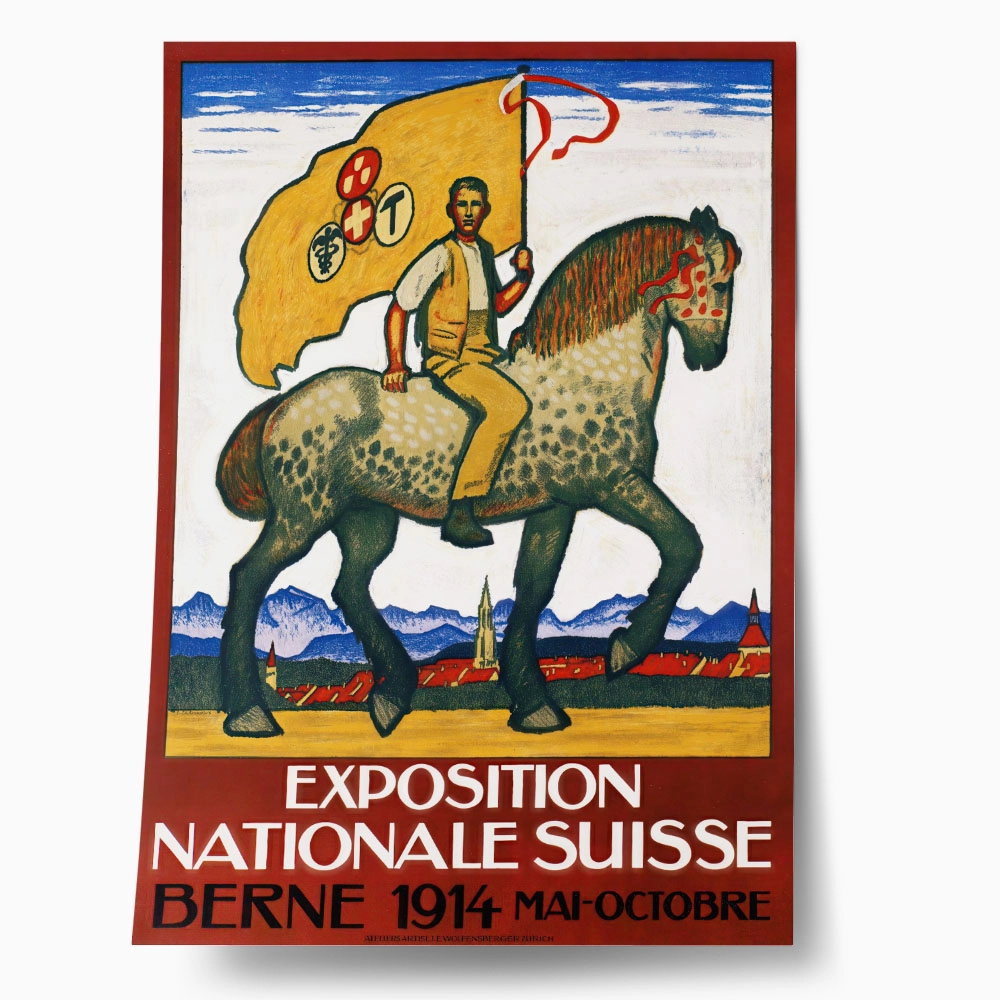 Πόστερ 1914 SWISS NATIONAL EXHIBITION