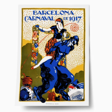 Πόστερ 1917 BARCELONA CARNIVAL - Posters