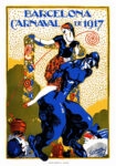 Πόστερ 1917 BARCELONA CARNIVAL