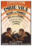 Πόστερ 1920 EXPOSITION EMILIO VILÁ