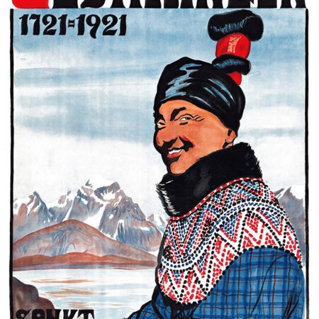 Πόστερ 1921 GRØNLANDS UDSTILLINGEN KØBENHAVN - Posters Sticky 2