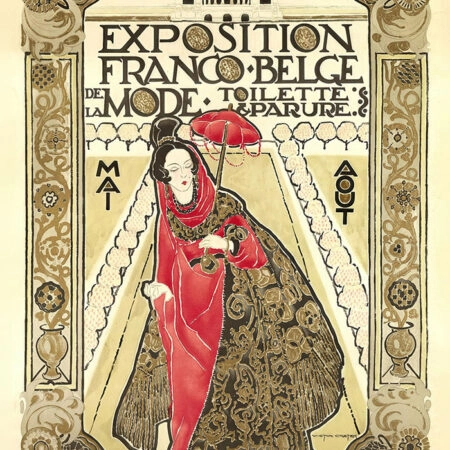 Πόστερ 1922 EXPOSITION FRANCO-BELGE DE LA MODE - Posters Sticky 2