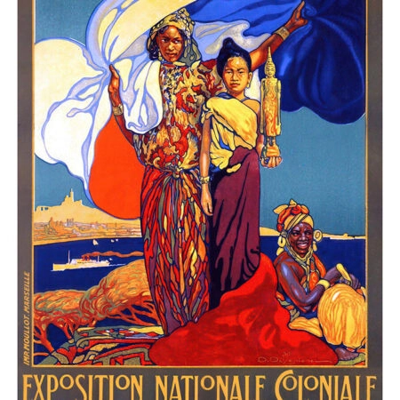 Πόστερ 1922 EXPOSITION NATIONALE COLONIALE - Posters Sticky 2