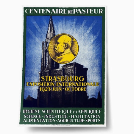 Πόστερ 1923 CENTENAIRE DE PASTEUR EXHIBITION - Posters