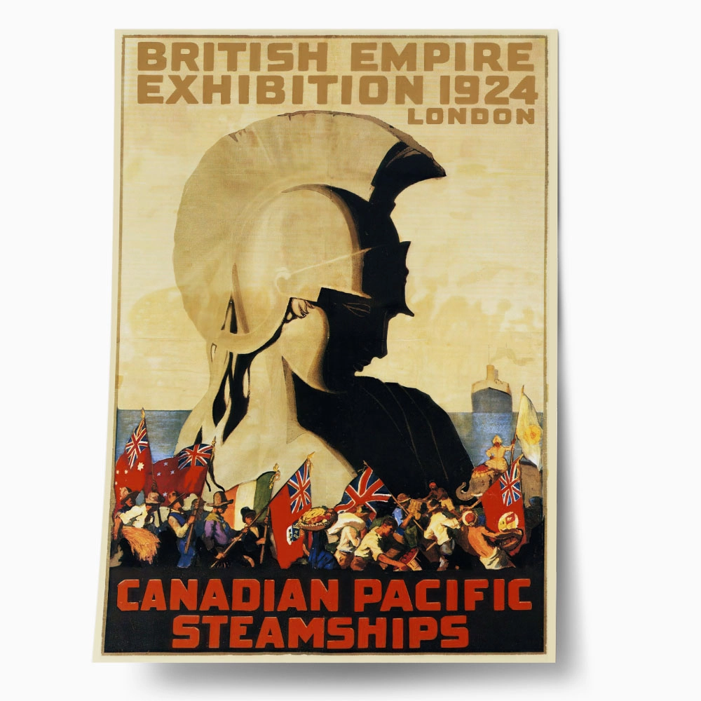 Πόστερ 1924 BRITISH EMPIRE EXHIBITION