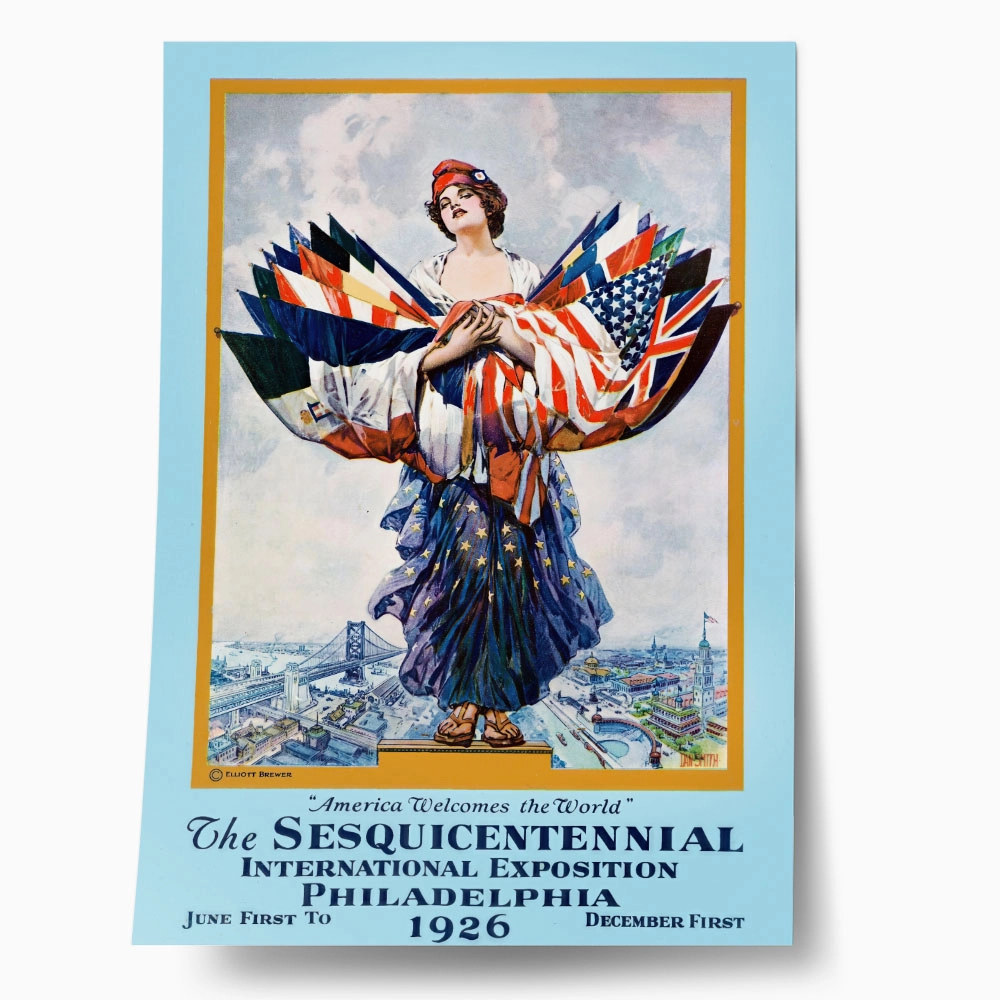Πόστερ 1926 SESQUICENTENNIAL INTERNATIONAL EXPOSITION