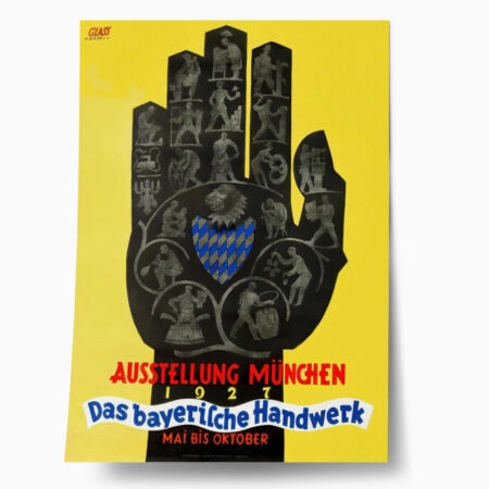 Πόστερ 1927 BAVARIAN CRAFT EXHIBITION IN MUNICH - Posters