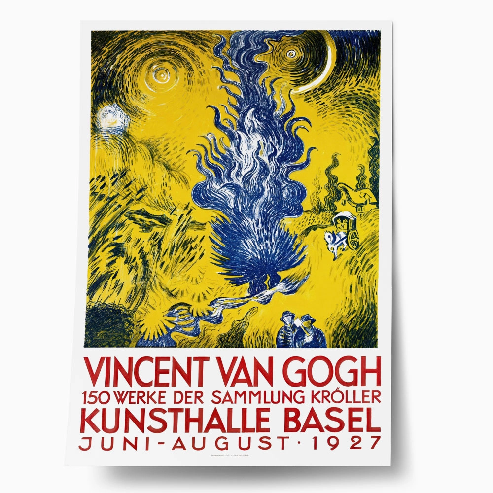Πόστερ 1927 VINCENT VAN GOGH EXHIBITION