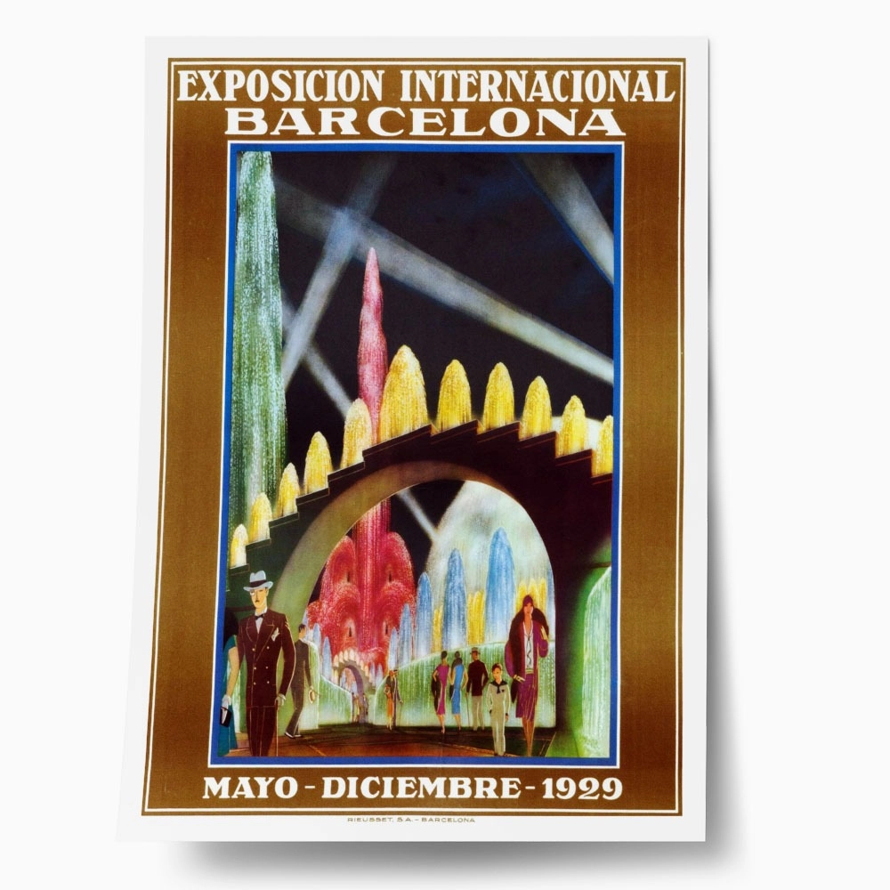 Πόστερ 1929 BARCELONA INTERNATIONAL EXPOSITION B