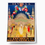 Πόστερ 1929 IBERO-AMERICAN EXPOSITION