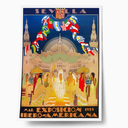Πόστερ 1929 IBERO-AMERICAN EXPOSITION - Posters