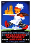 Πόστερ 1929 INTERNATIONAL BAKERY AND PASTRY EXHIBITION